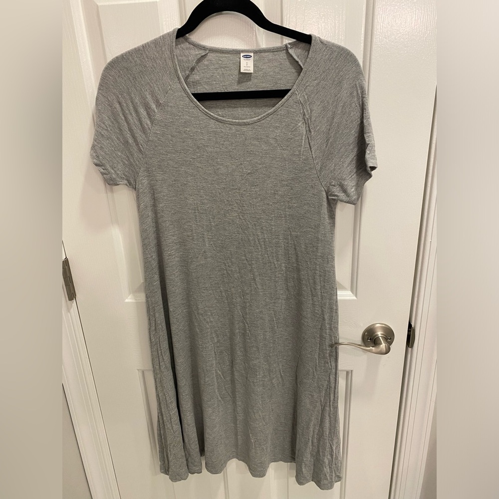 Old Navy T-shirt/swing dress style size small p tall
